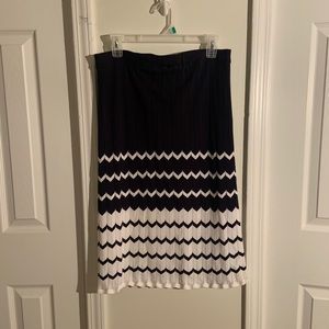 Weil black and white skirt